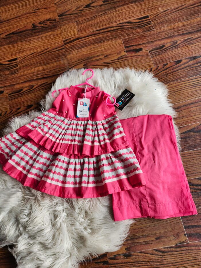 pink frock