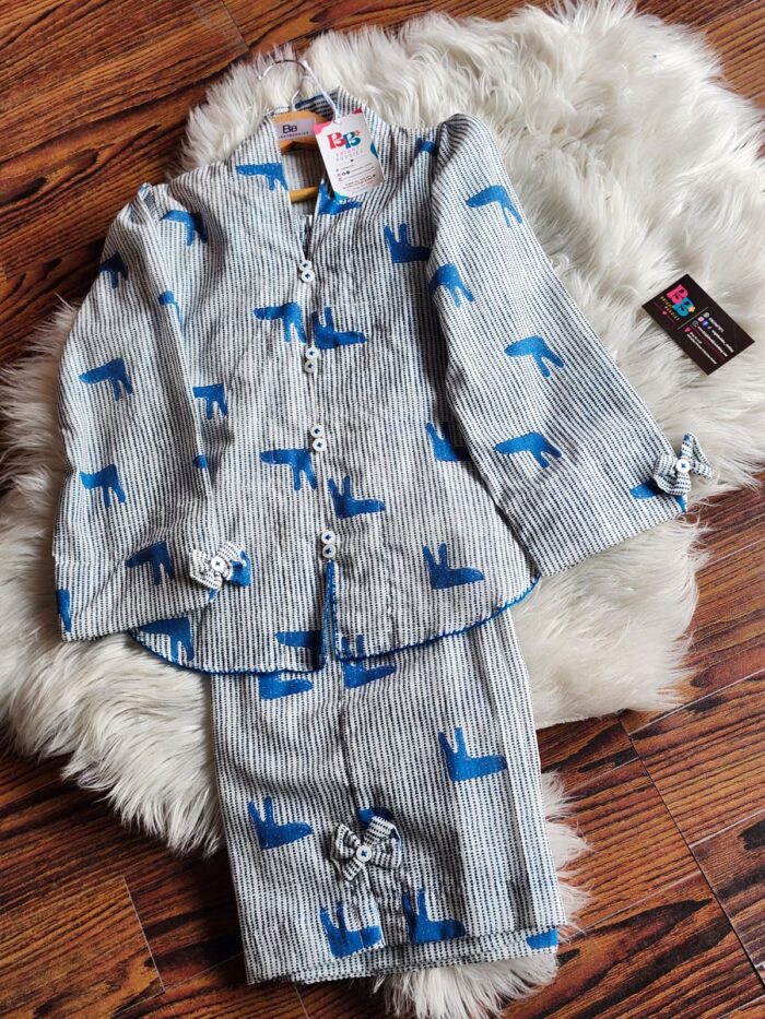 Printed suit